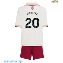 Camisa de time de futebol Arsenal Noni Madueke #20 Replicas 3º Equipamento Infantil 2025-26 Manga Curta (+ Calças curtas)